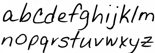 The Betty Font Caratteri MINUSCOLO