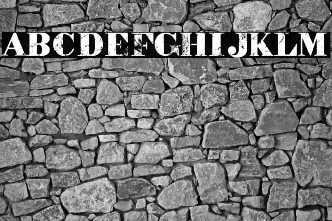 The Big Apple Font examples