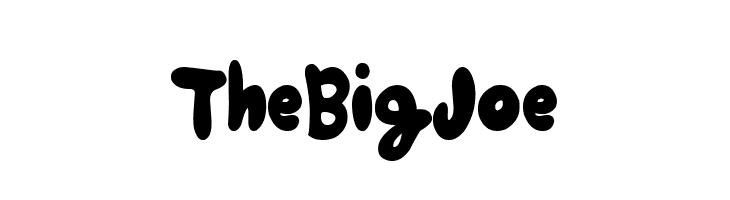 The Big Joe  Free Fonts Download