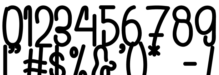 The Biggest Eyes Font OTHER CHARS