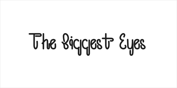 The Biggest Eyes Logo