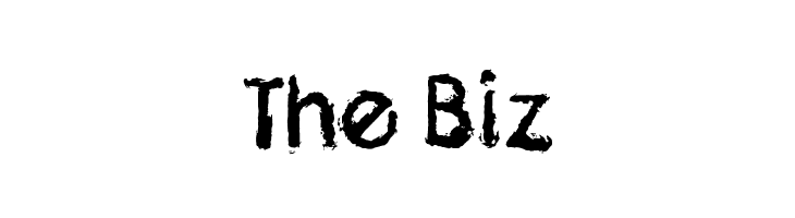 The Biz Font