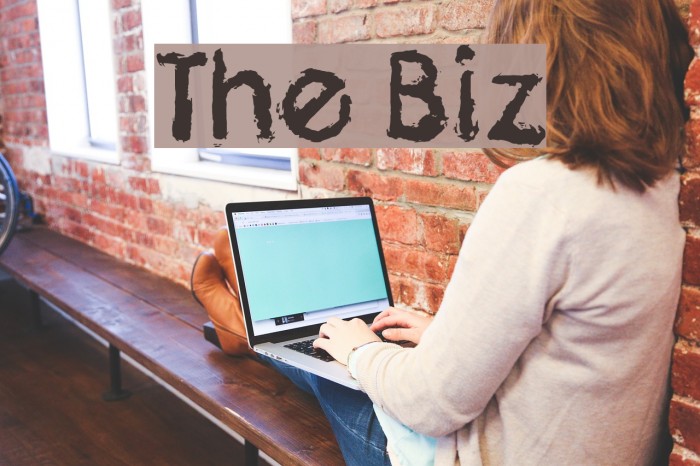 The Biz Font examples