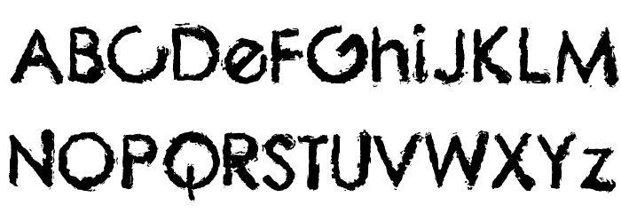 The Biz Font LOWERCASE