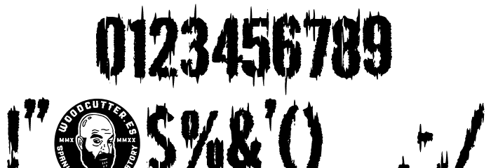 The Black Bible Font OTHER CHARS