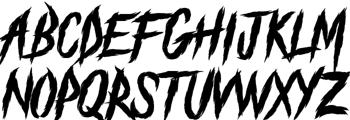 The Black Festival - DEMO Font OTHER CHARS