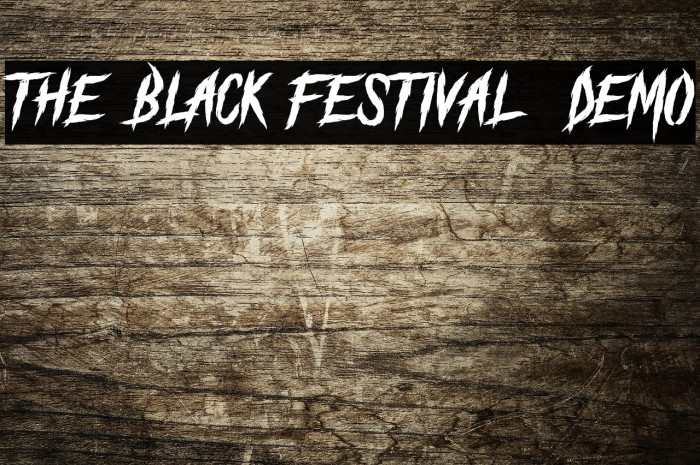 The Black Festival - DEMO Example 1