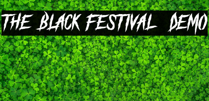 The Black Festival - DEMO Example 2