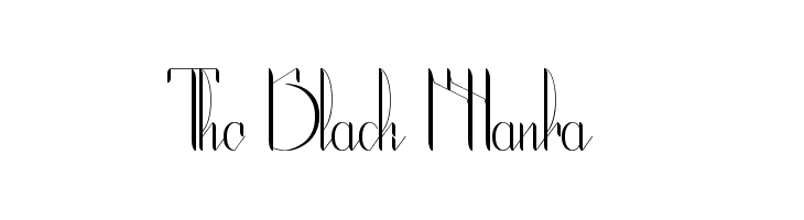 The Black Manba  Free Fonts Download