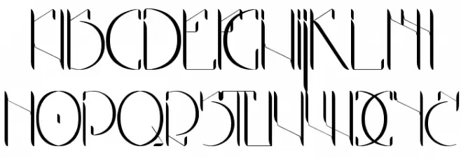 The Black Manba Schriftart Groß