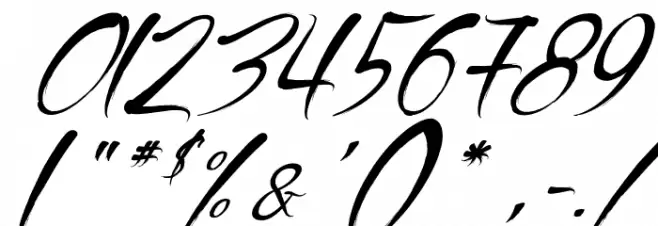 The Black Pearl Font OTHER CHARS
