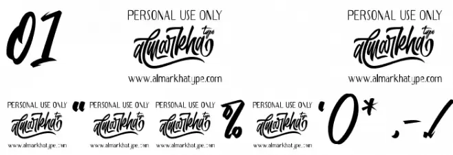 The Blackheads Font OTHER CHARS