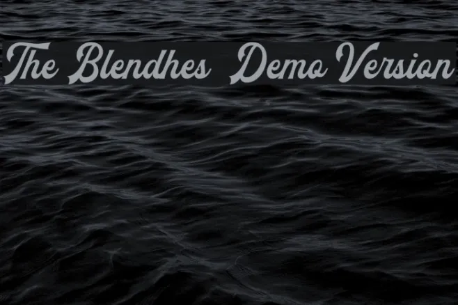 The Blendhes - Demo Version Example 1