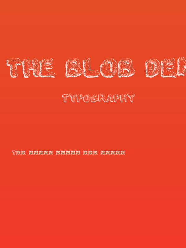 The Blob Demo Poster