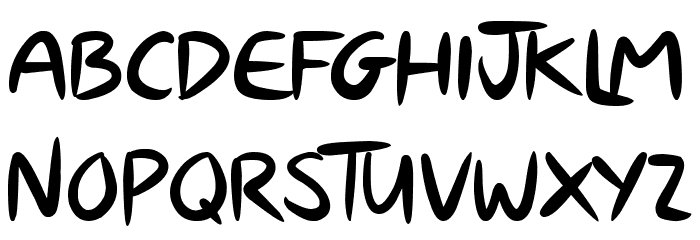 The Blue Jay Font LOWERCASE