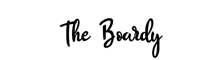 The Boardy  Скачать бесплатные шрифты