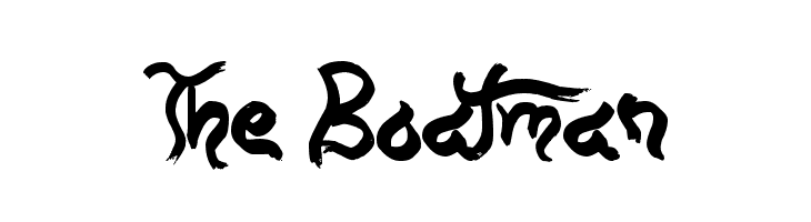 The Boatman Font