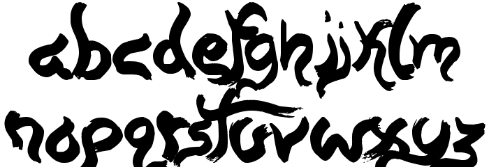 The Boatman Font LOWERCASE