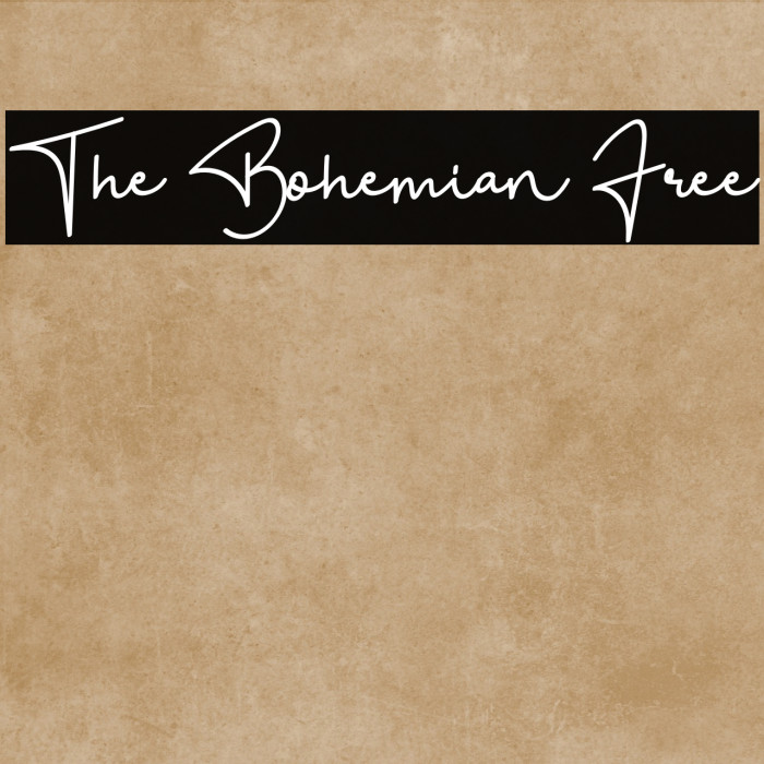 The Bohemian Free Example 3