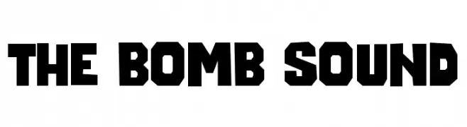 The Bomb Sound  Fuentes Gratis Descargar
