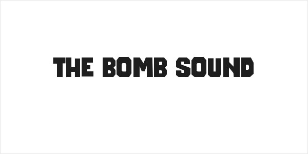 The Bomb Sound Logo
