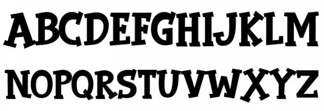 The Bomb Schriftart Groß