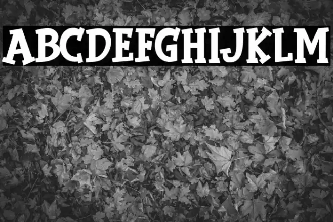 The Bomb Font examples