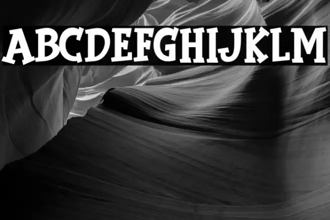 The Bomb Font examples