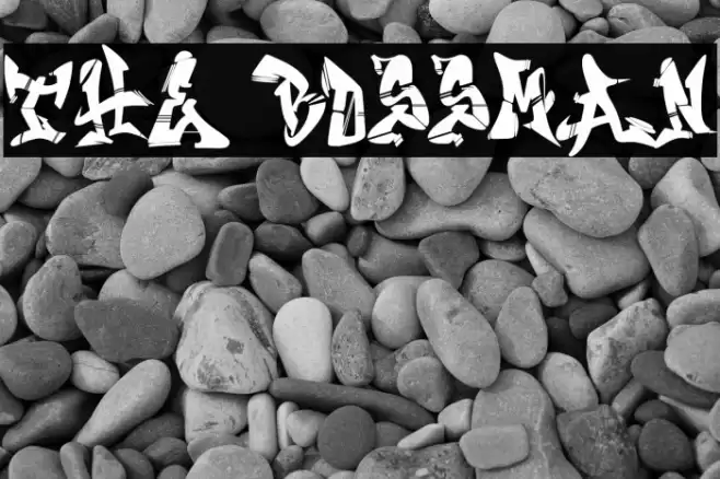 The Bossman Font examples