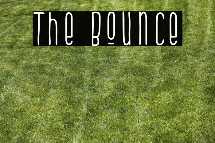 The Bounce Example 2