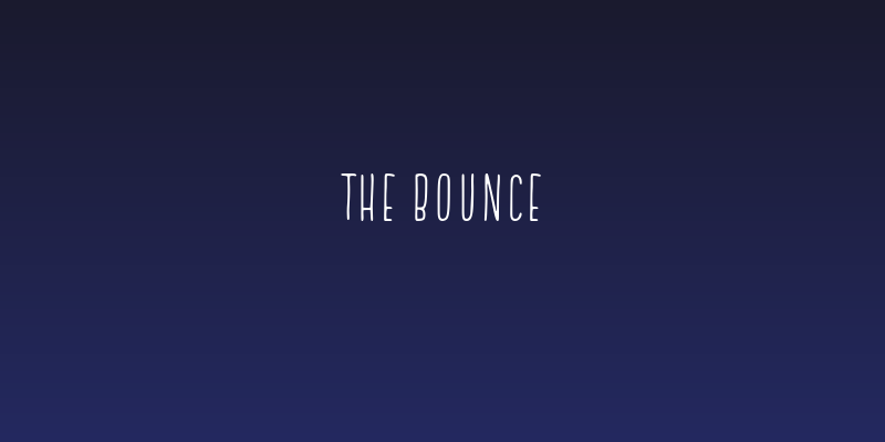 The Bounce Social Header