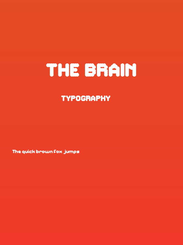 The Brain Poster