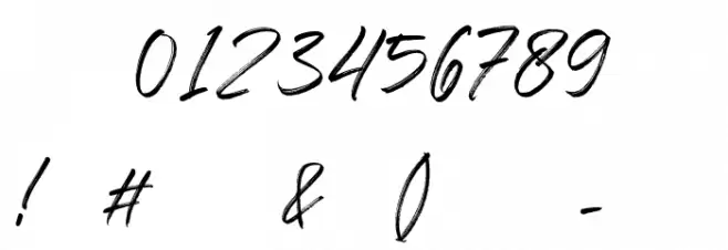 The Brands Quest Regular Font OTHER CHARS