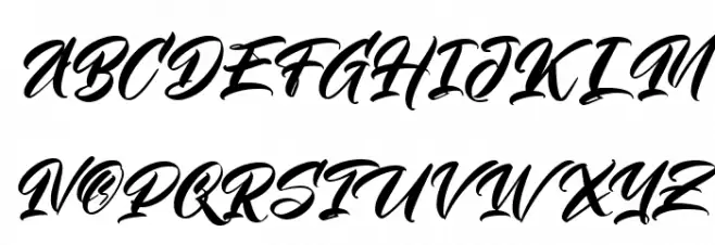 The Brave FREE Schriftart Groß