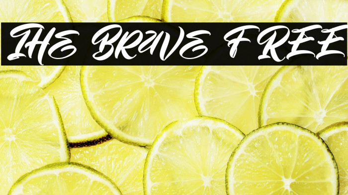 The Brave FREE Example 2