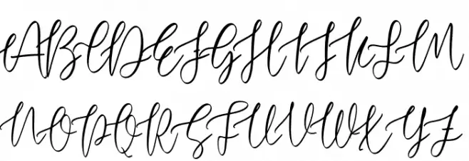 The Breathe Schriftart Groß