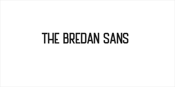 The Bredan Sans  Logo