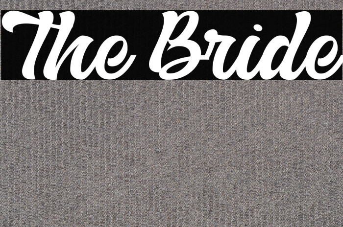 The Bride Example 3