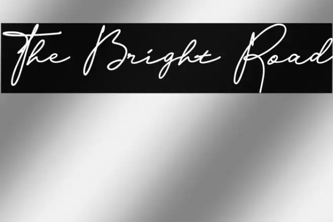 The Bright Road Font examples