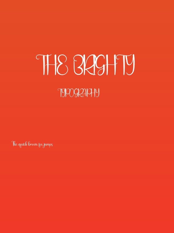 The Brighty Poster
