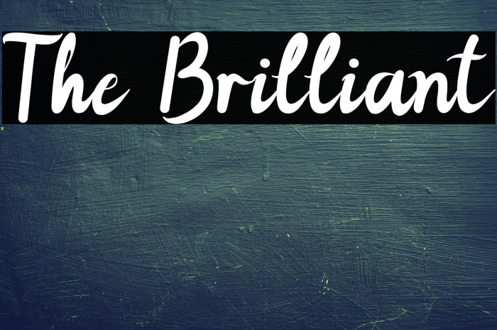 The Brilliant Example 1