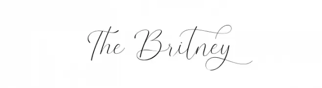 The Britney  नि: शुल्क फ़ॉन्ट्स डाउनलोड