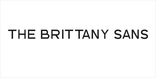 The Brittany Sans Logo