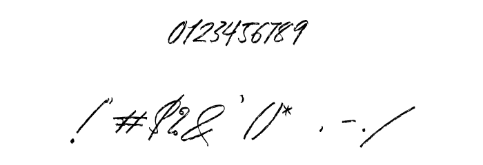 The Broadband Personal Use Reg Font OTHER CHARS