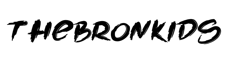 The Bronkids  免费字体下载