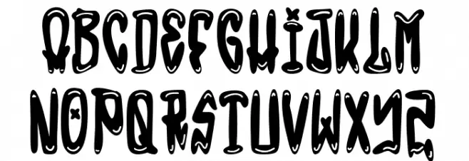 The Bronx Style خط أحرف كبيرة