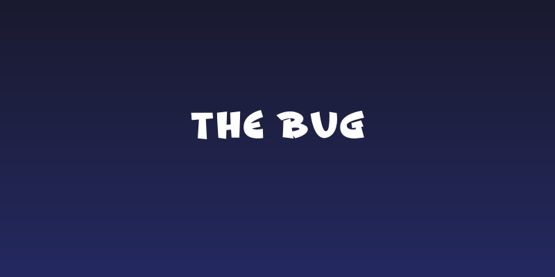 The Bug Social Header