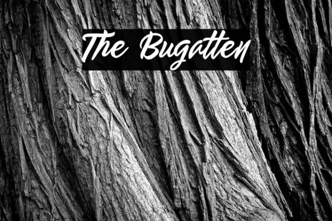 The Bugatten Font examples