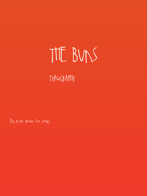 The Buns Poster