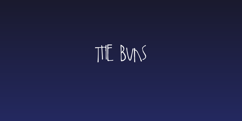 The Buns Social Header